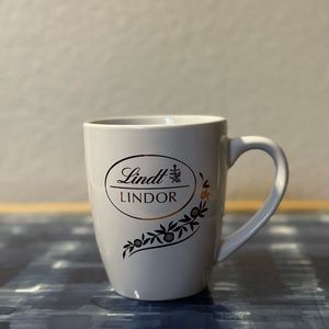 Lindt Lindor Gold Leaf Embossed Coffee Mug